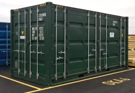 20FT INSULATED HAZARDOUS WASTE CONTAINER - SIDE OPENING