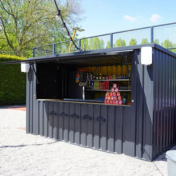 DSC05929_600x600-2.webp DURABLE 4ร2 XL METER SHIPPING CONTAINER BAR โ BLACK RAL 9005 WITH FOLDING CANOPY
