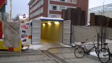 20FT DOUBLE DOOR SHIPPING CONTAINER (TUNNEL)