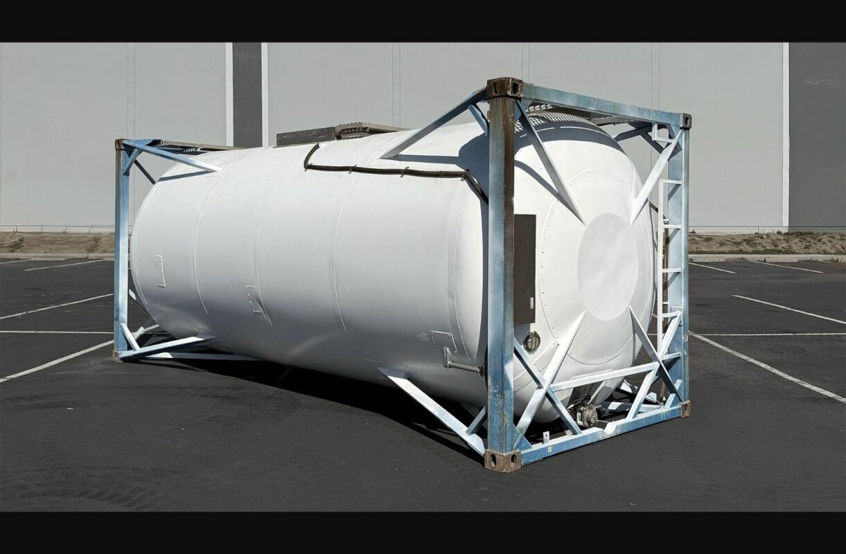 20ft Used ISO Tank Container hero profile - Cargo Co
