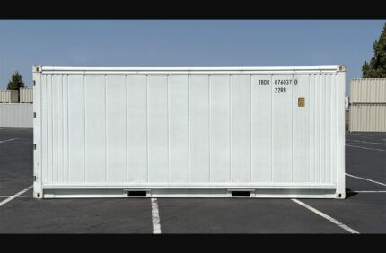 20ft New Reefer Container Side View – Cargo Co