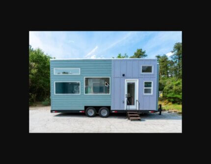 Avalon 24 Exterior Front View — Cargo Co Tiny Home