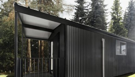 2 Bedroom Prefab Portable Home with Verandah