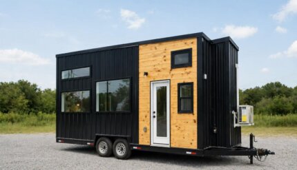 Premium Avalon 24' Upgraded 1 Bedroom Portable Tiny Home on Wheels